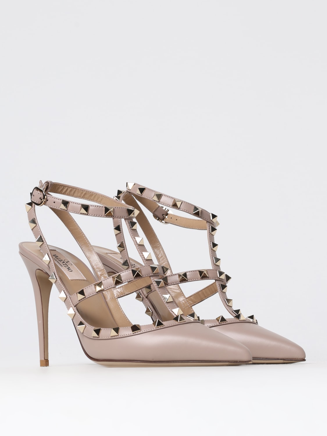 VALENTINO GARAVANI HIGH HEEL SHOES: Shoes woman Valentino Garavani, Blush Pink - Img 2