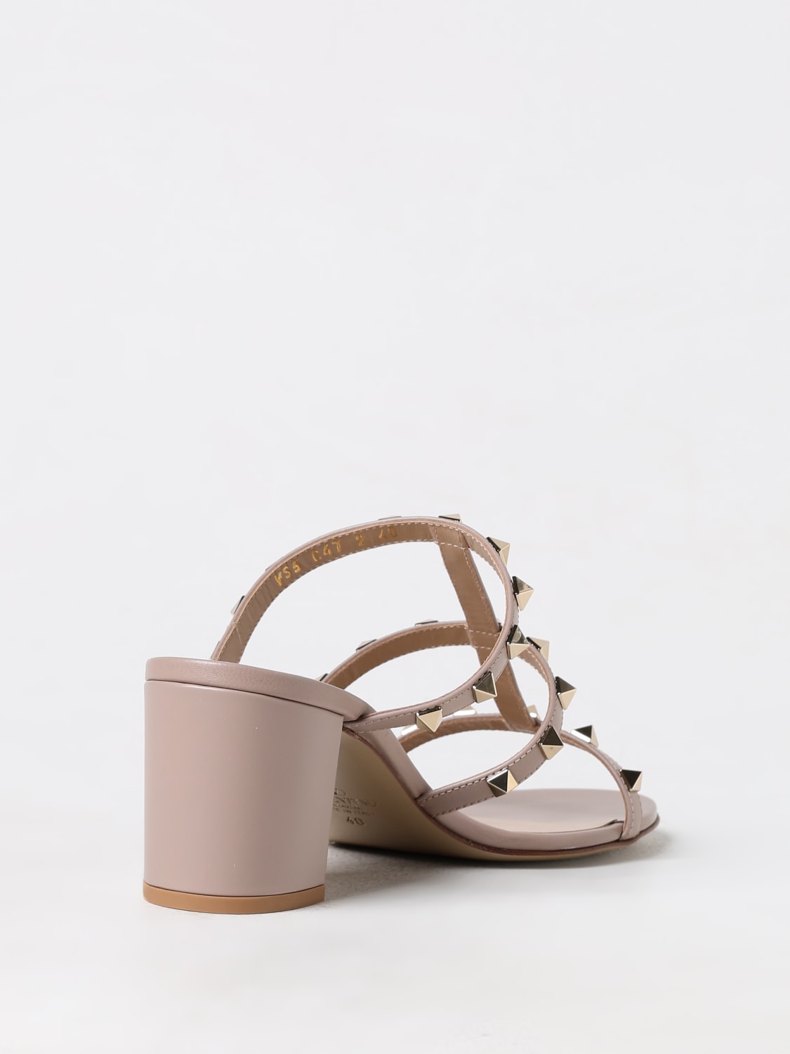 VALENTINO GARAVANI HEELED SANDALS: Shoes woman Valentino Garavani, Blush Pink - Img 3