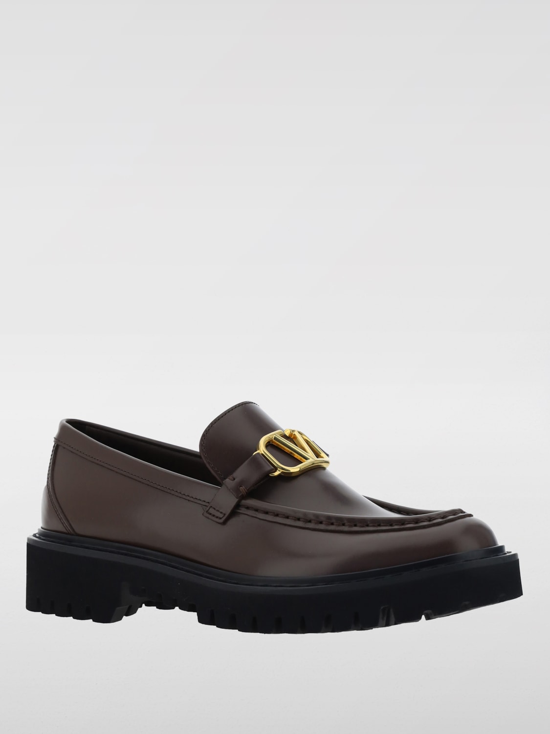 VALENTINO GARAVANI MOKASSINS: Schuhe damen Valentino Garavani, Kakao - Img 2