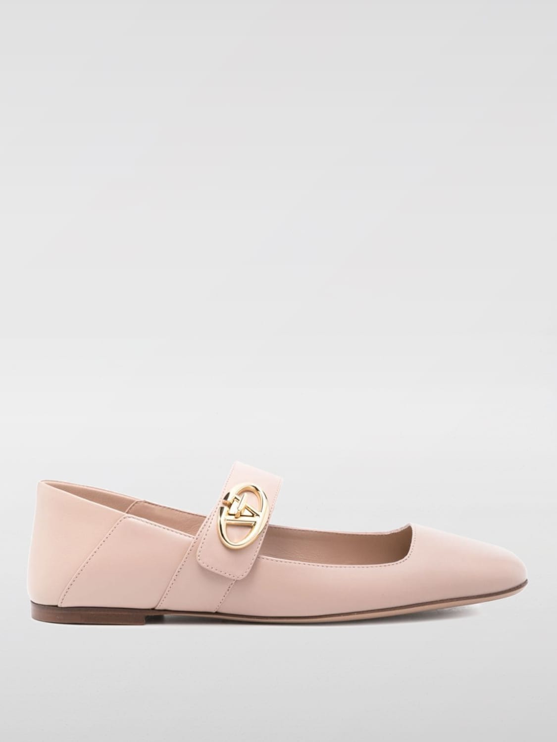 VALENTINO GARAVANI BALLET FLATS: Shoes woman Valentino Garavani, Beige - Img 1