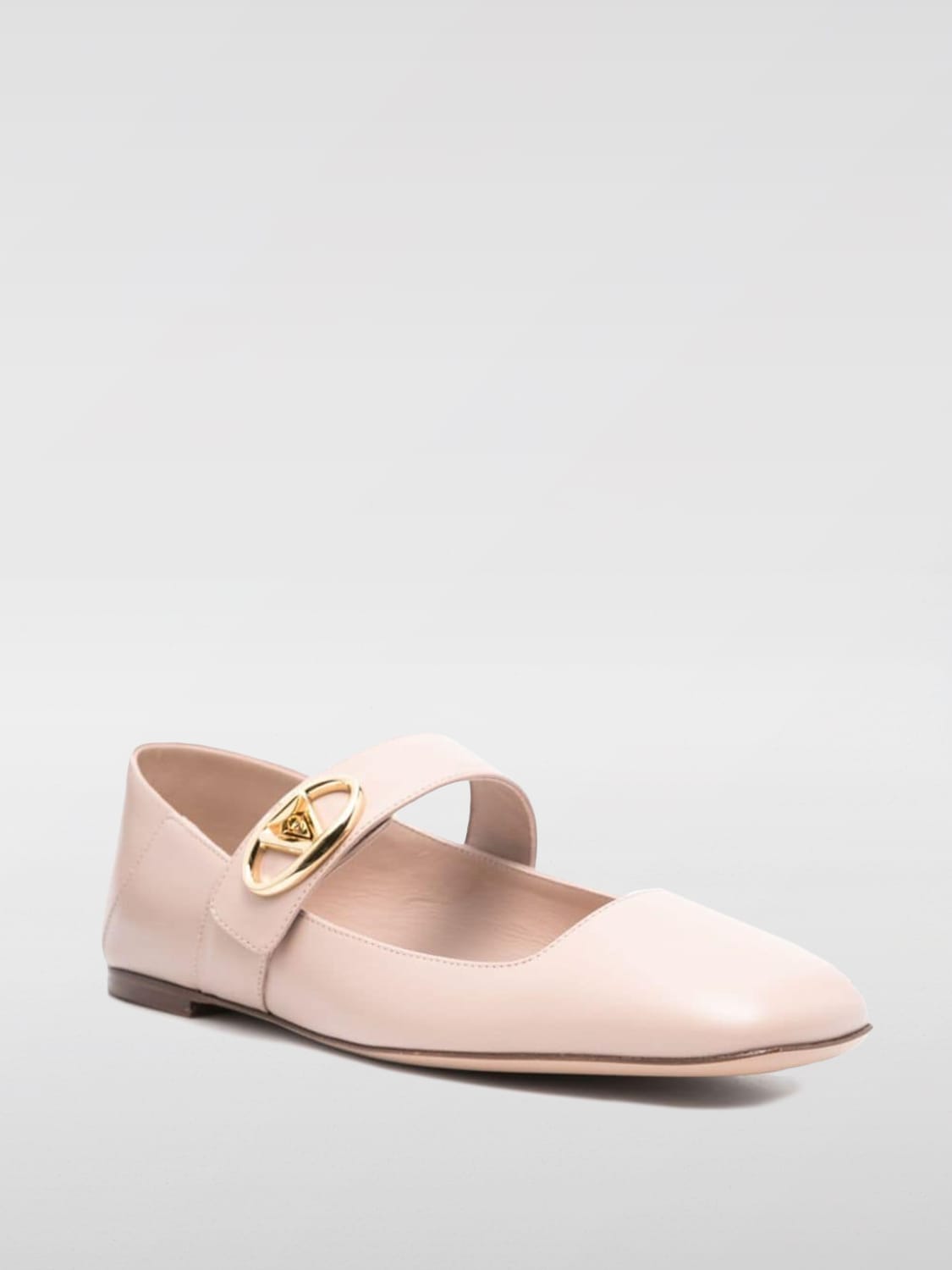 VALENTINO GARAVANI BALLET FLATS: Shoes woman Valentino Garavani, Beige - Img 2