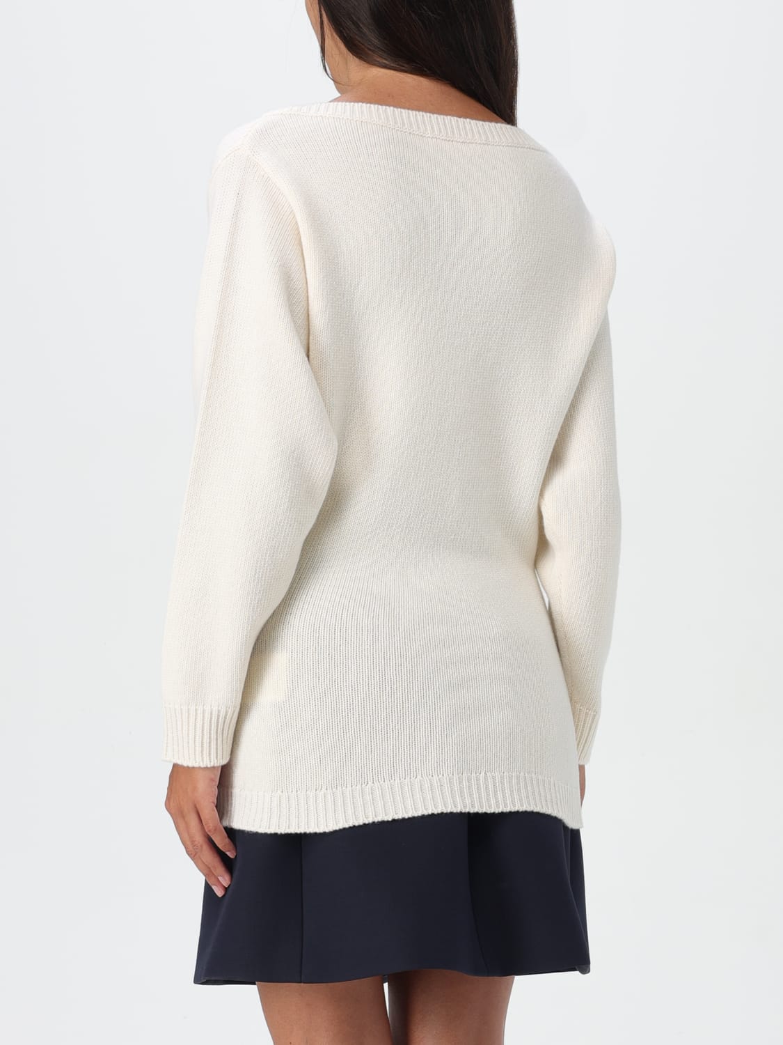 VALENTINO SWEATER: Sweater woman Valentino, Ivory - Img 2