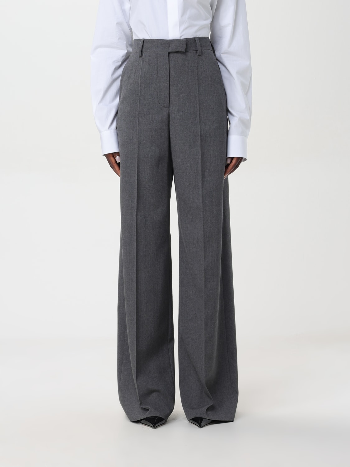 VALENTINO PANTS: Pants woman Valentino, Grey - Img 1