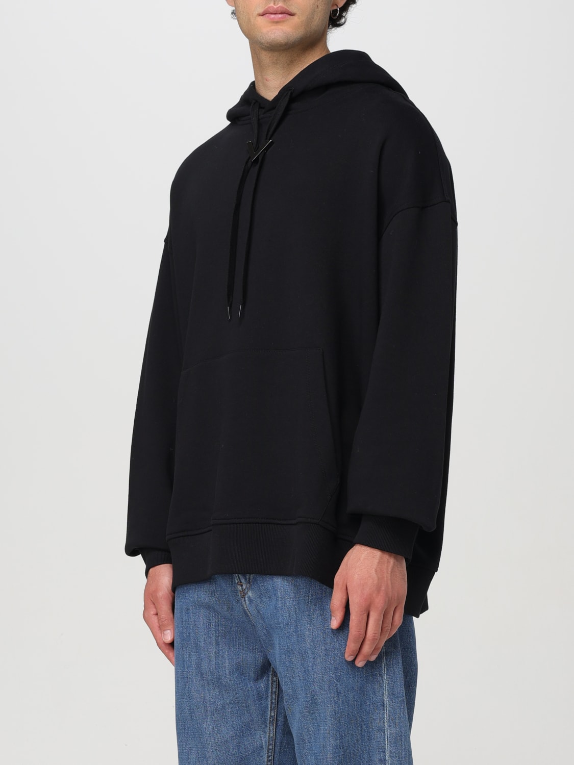 VALENTINO SWEATSHIRT: Sweatshirt men Valentino, Black - Img 4