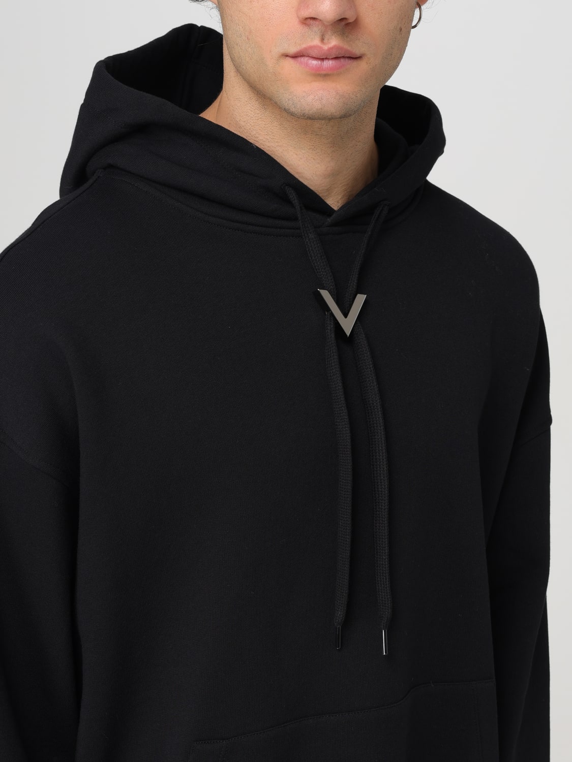 VALENTINO SWEATSHIRT: Sweatshirt men Valentino, Black - Img 5