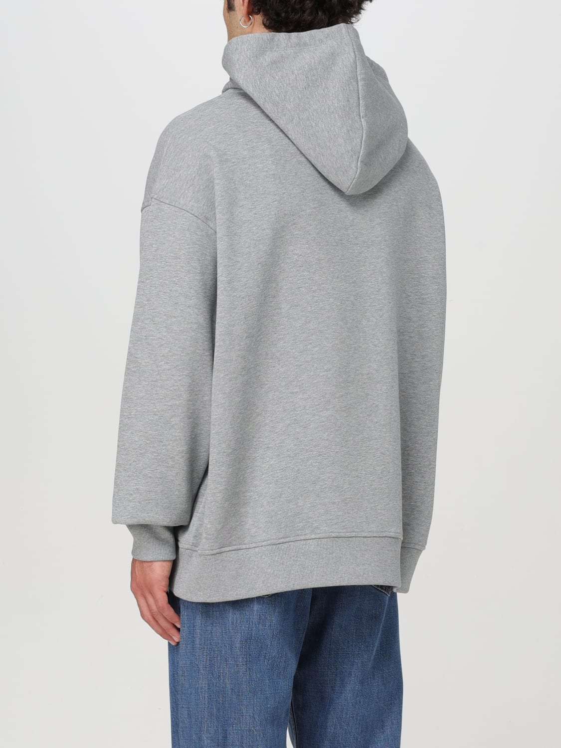 VALENTINO SWEATSHIRT: Sweatshirt men Valentino, Grey - Img 3