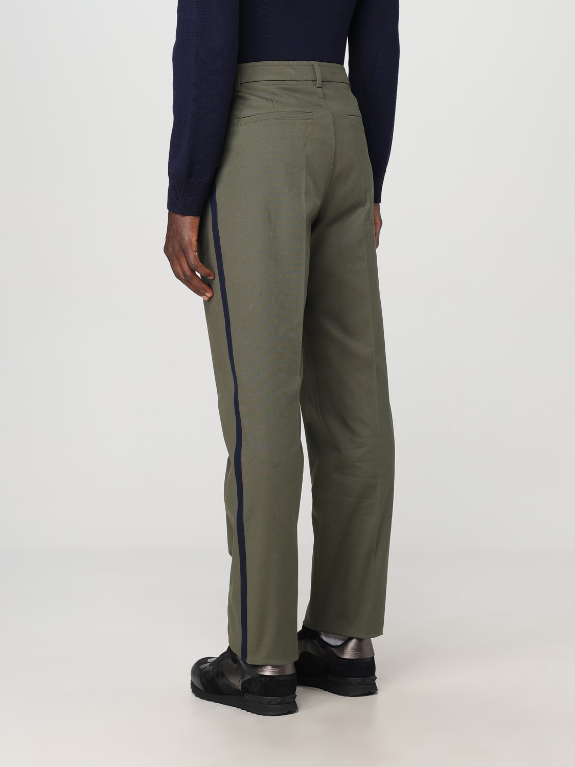 VALENTINO PANTS: Pants men Valentino, Olive - Img 3