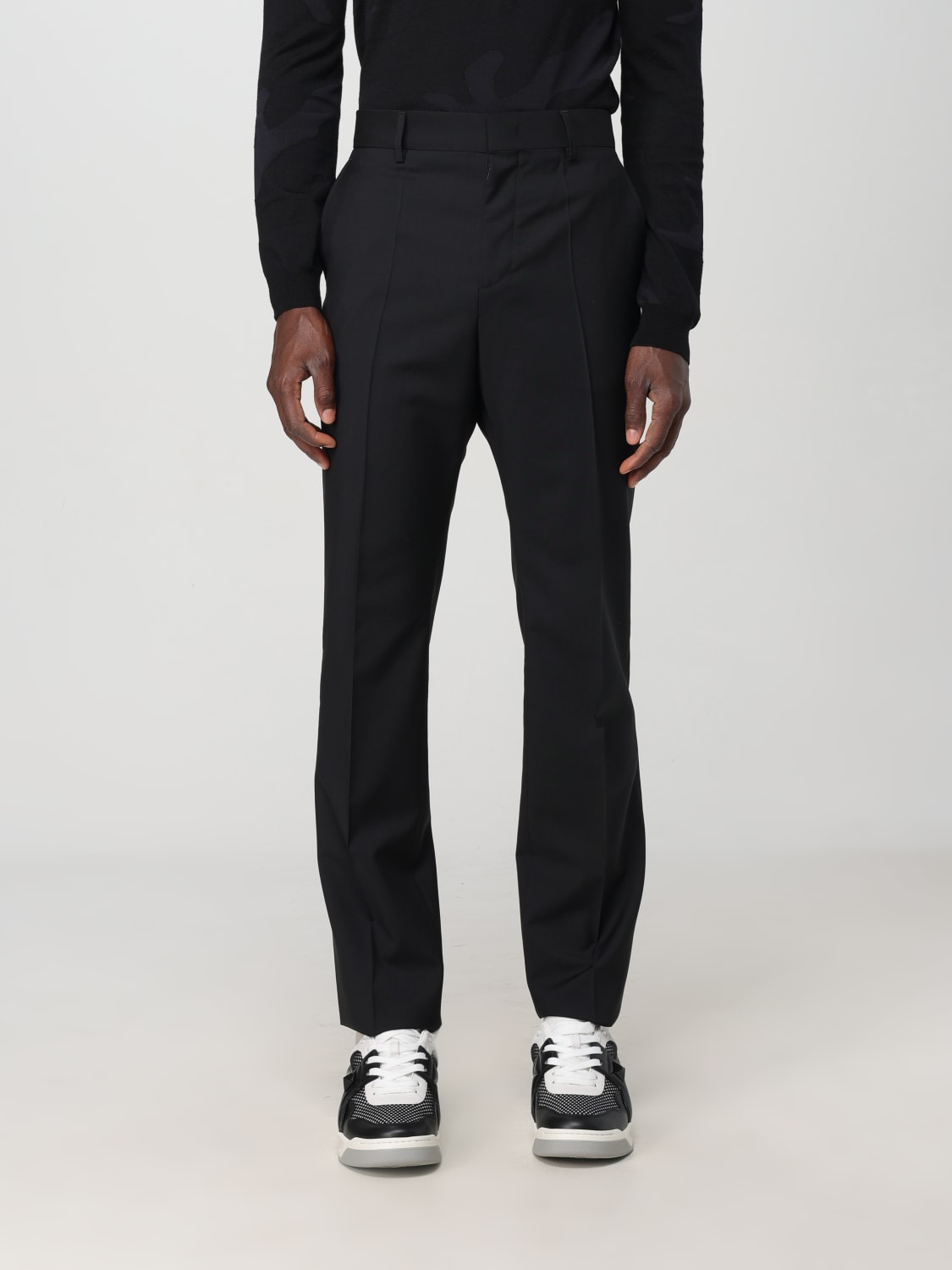 VALENTINO PANTS: Pants men Valentino, Black - Img 1