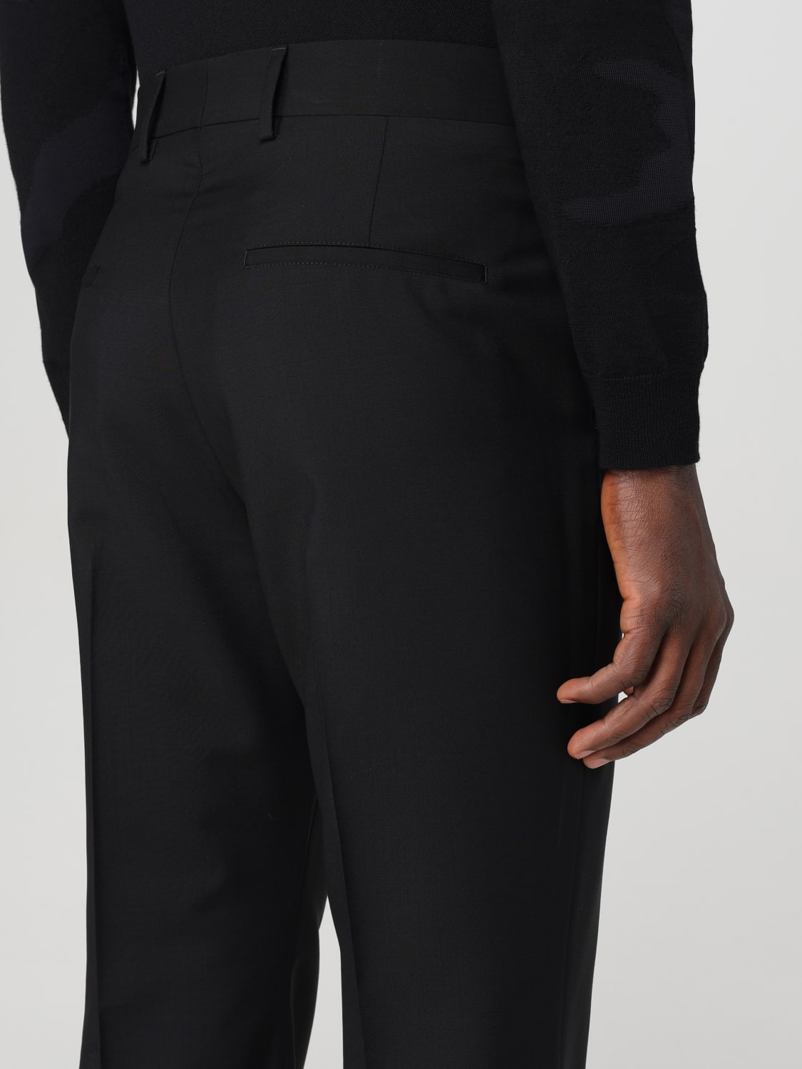 VALENTINO PANTS: Pants men Valentino, Black - Img 5