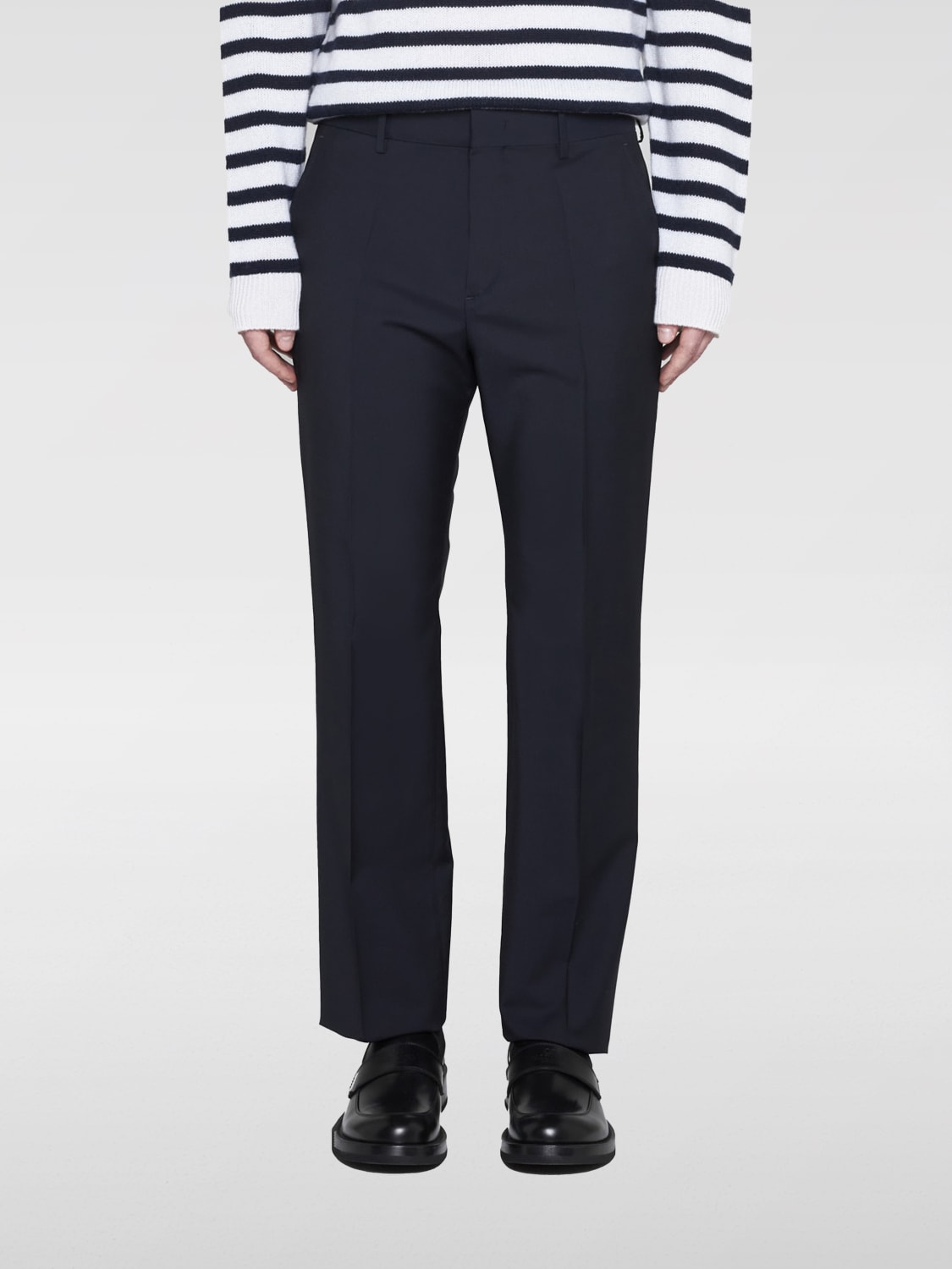 VALENTINO PANTS: Pants men Valentino, Blue - Img 1