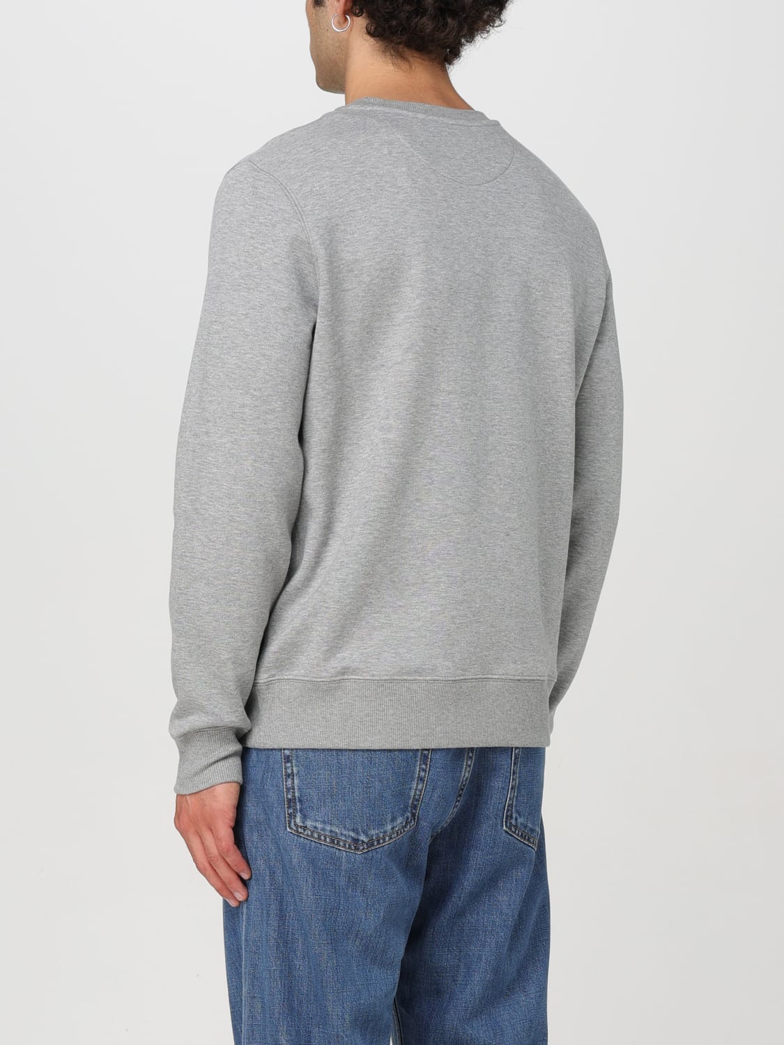 VALENTINO FELPA: Sweatshirt men Valentino, Grey - Img 3