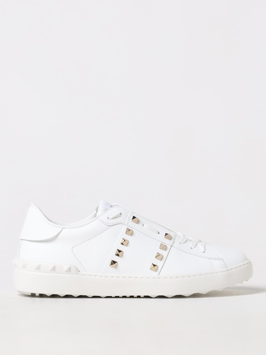 Giglio Sneakers Rockstud Untitled Valentino Garavani in pelle