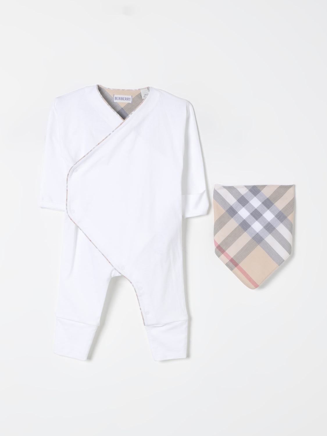 BURBERRY Baby overall kinder Kids WeiB Burberry Pack 8093120 online auf GIGLIO.COM