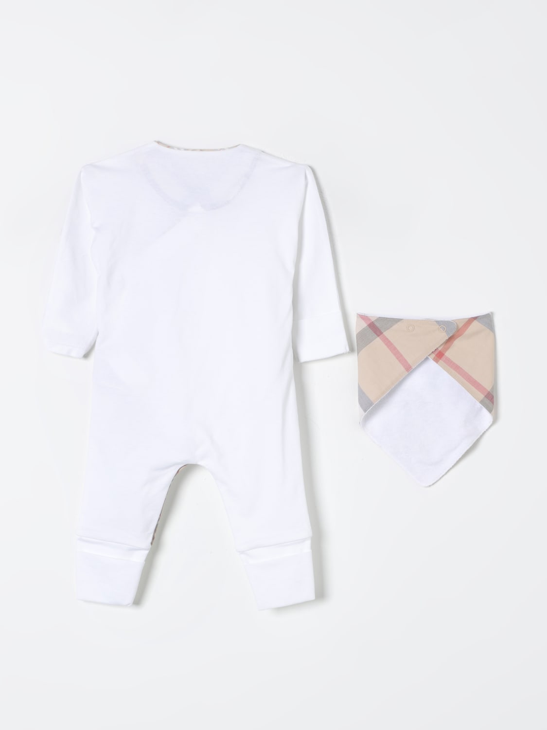 BURBERRY KIT NAISSANCE: Ensemble enfant Burberry Kids, Blanc - Img 2