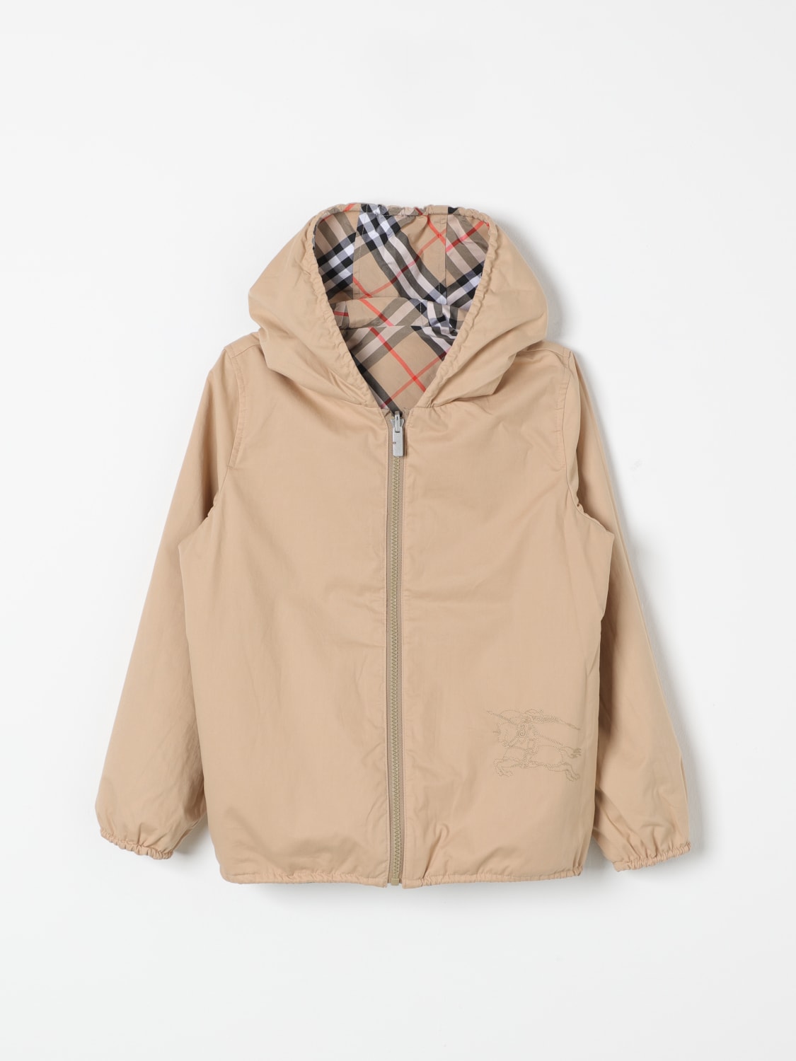 BURBERRY JACKET: Jacket kids Burberry Kids, Beige - Img 3