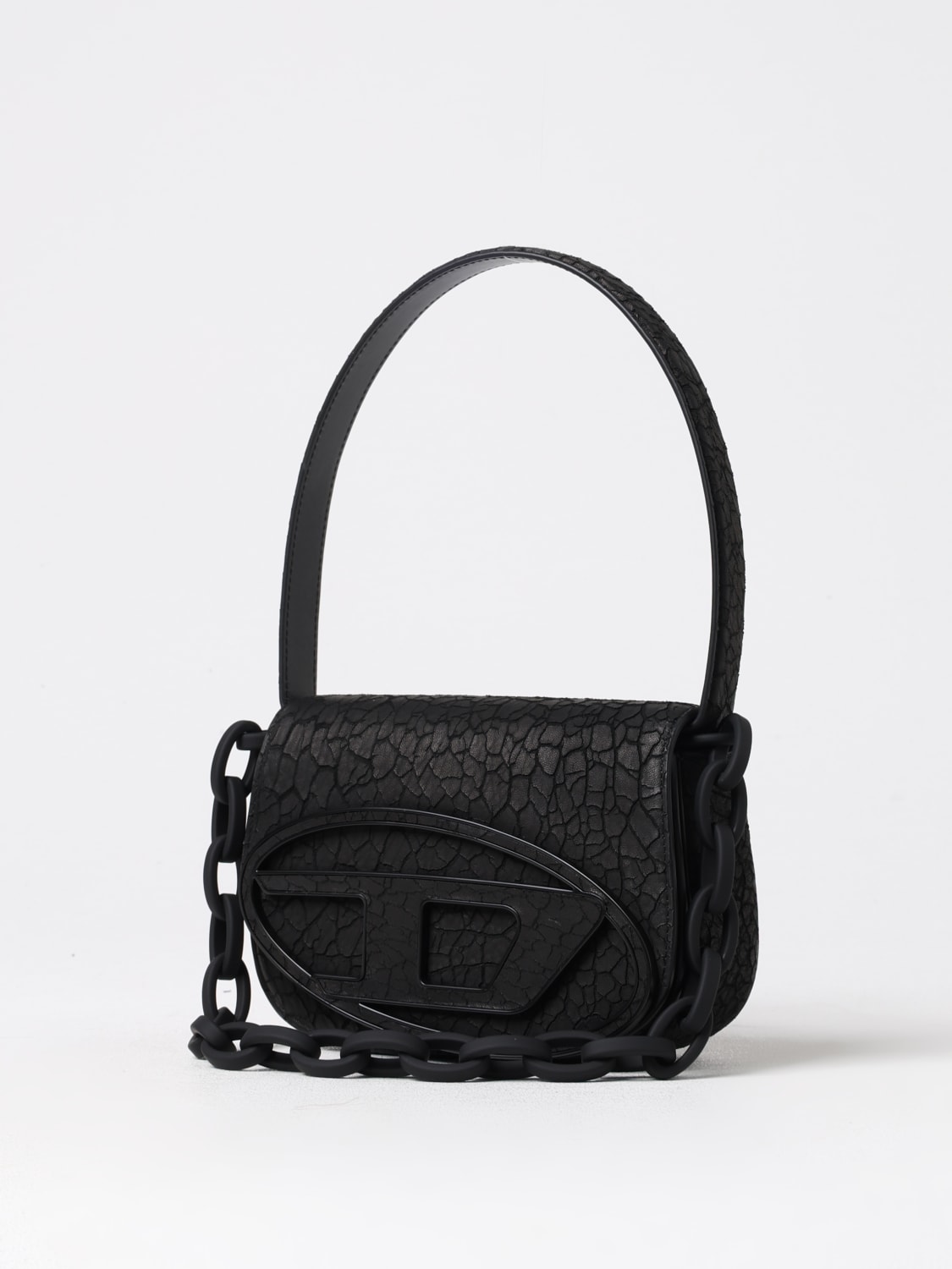 DIESEL MINI BAG: Shoulder bag woman Diesel, Black - Img 4