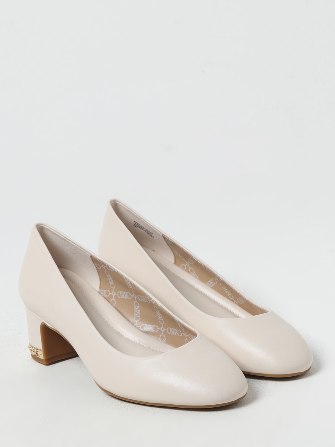 MICHAEL MICHAEL KORS Shoes woman Yellow Cream Michael Michael Kors high heel shoes 40T4JUMP1L online at GIGLIO.COM