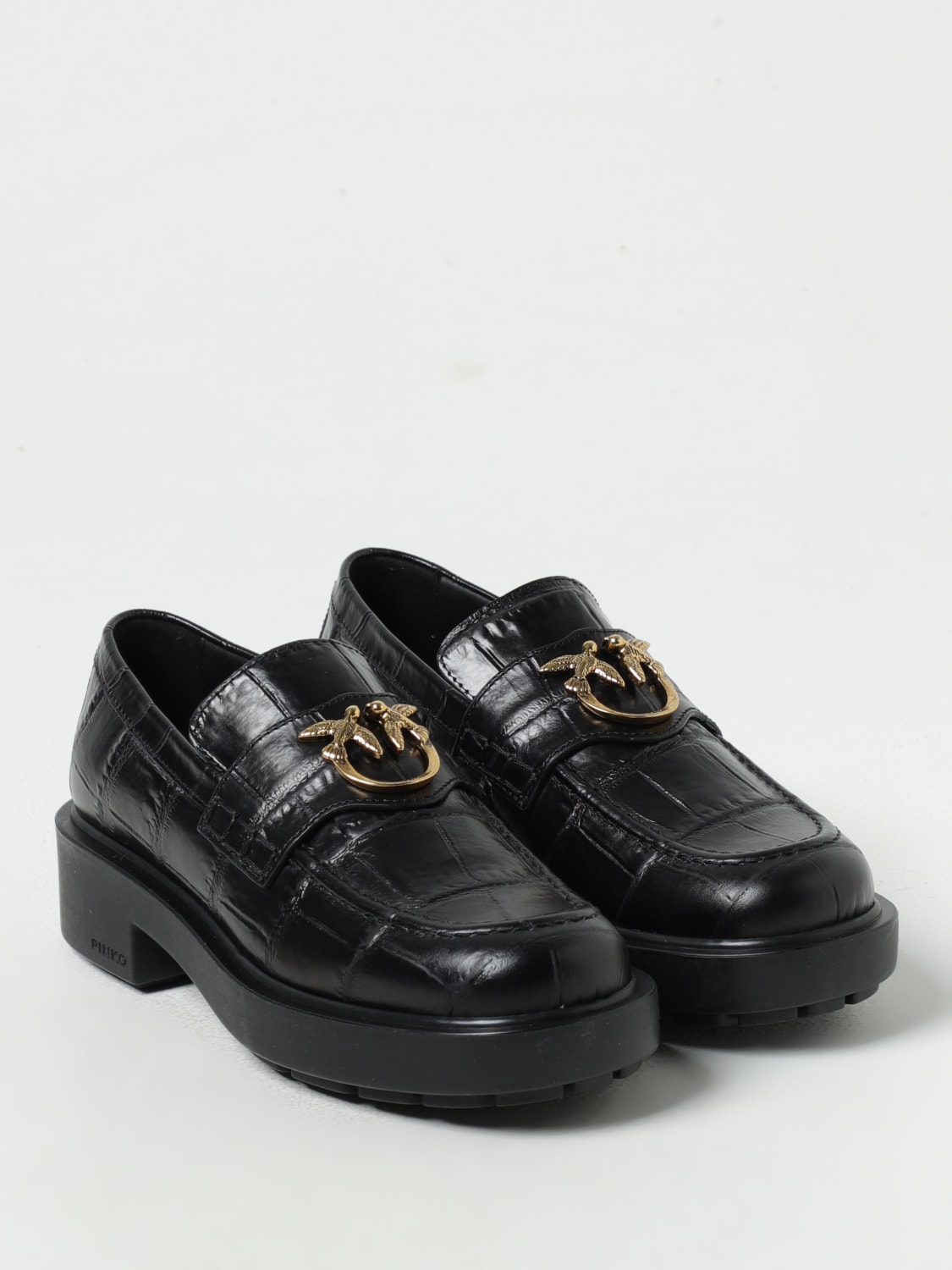 PINKO LOAFERS: Shoes woman Pinko, Black - Img 2