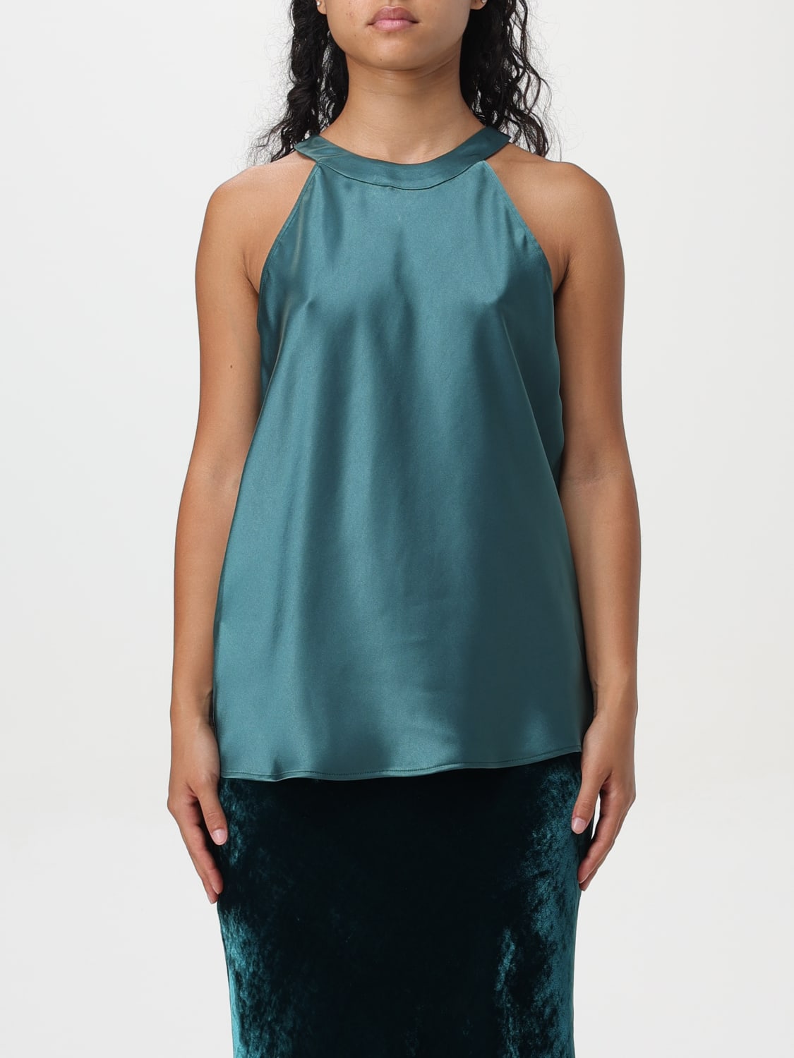 PINKO TOP: Top woman Pinko, Green - Img 1