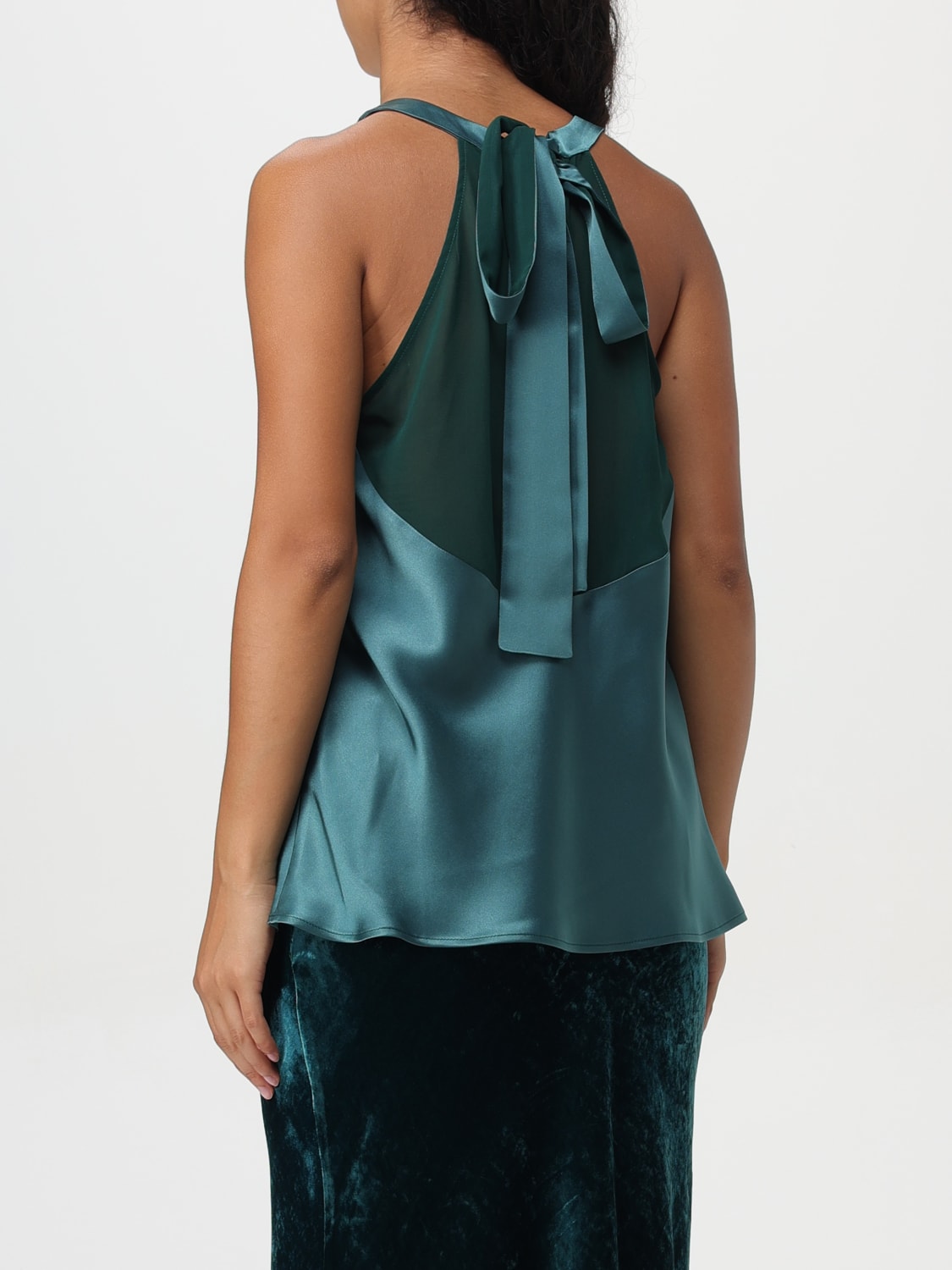 PINKO TOP: Top woman Pinko, Green - Img 2