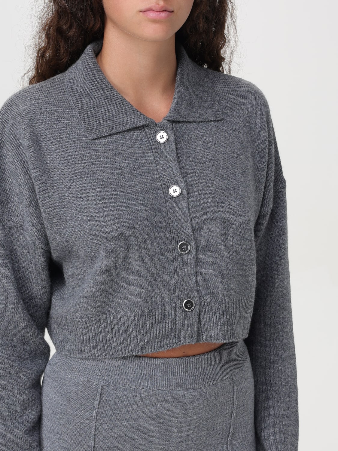 PINKO POLO: Pull femme Pinko, Gris - Img 3