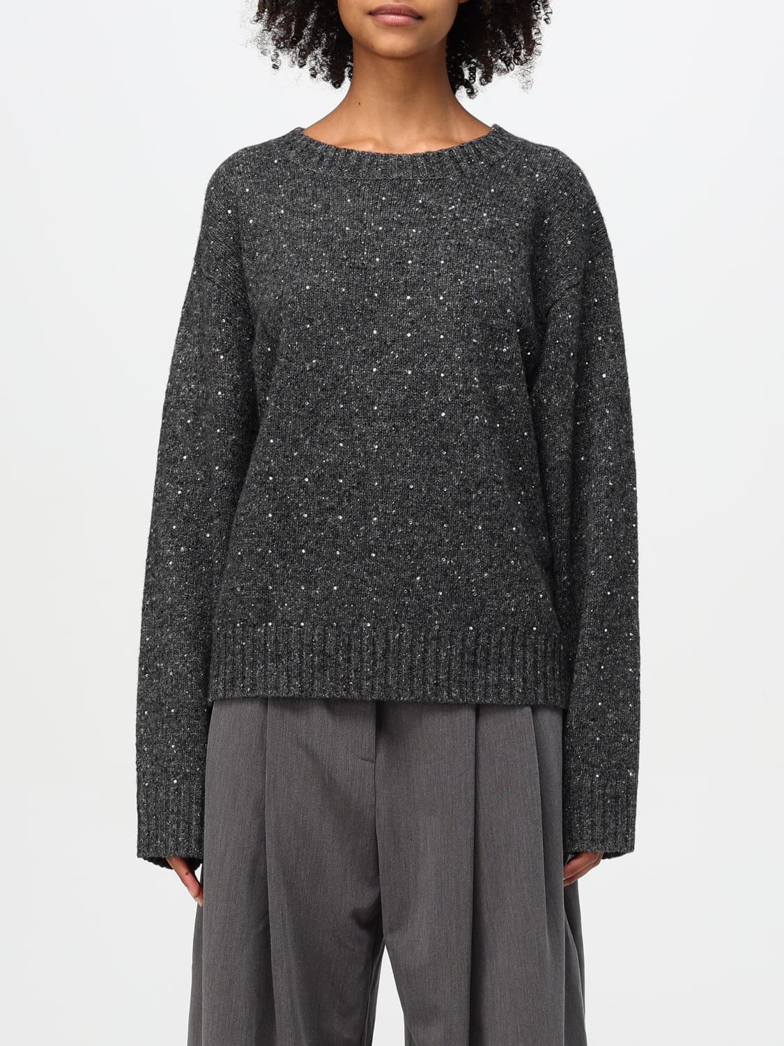 PINKO SWEATER: Sweater woman Pinko, Grey - Img 1