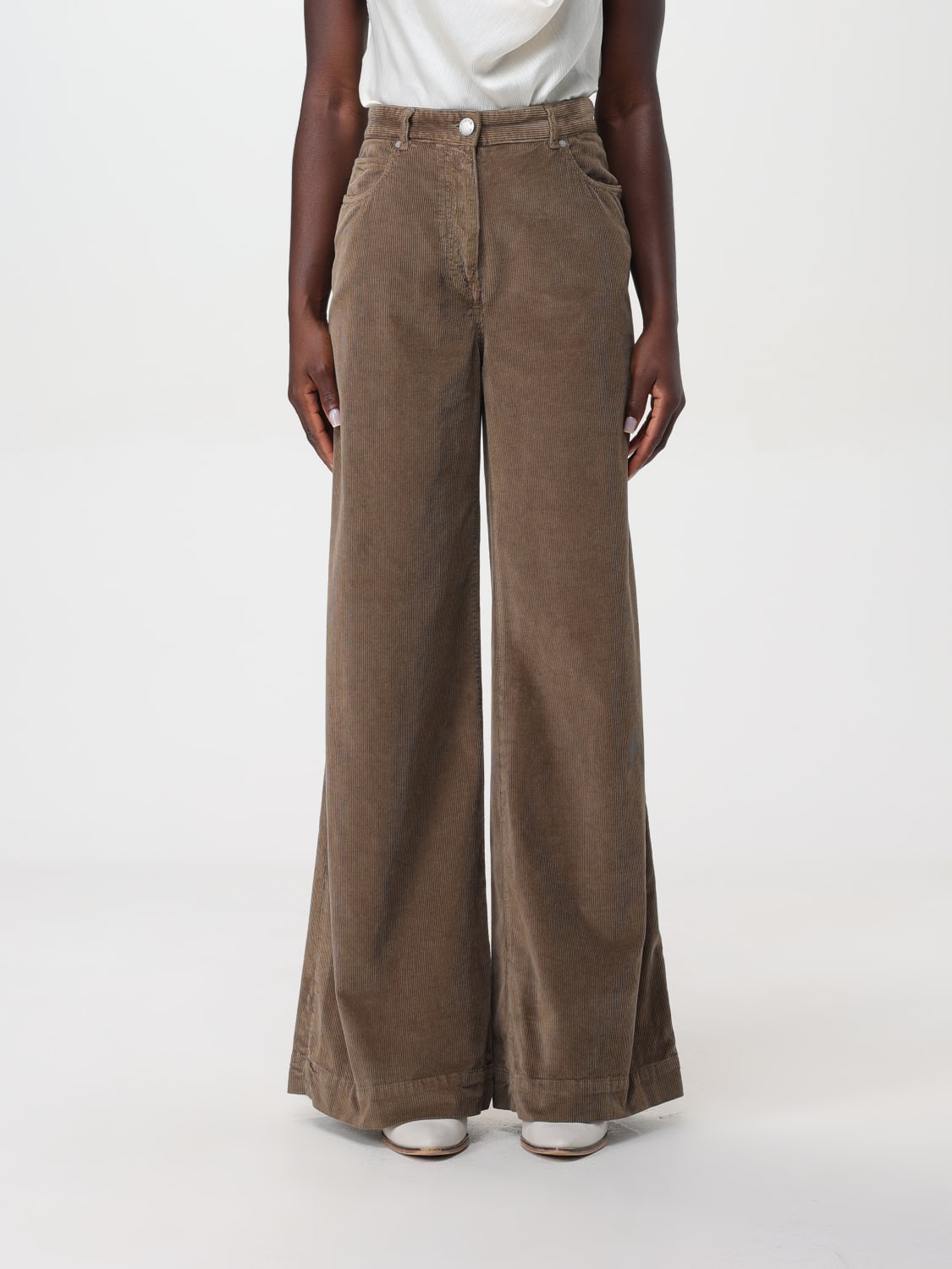 PINKO PANTS: Pants woman Pinko, Dark - Img 1