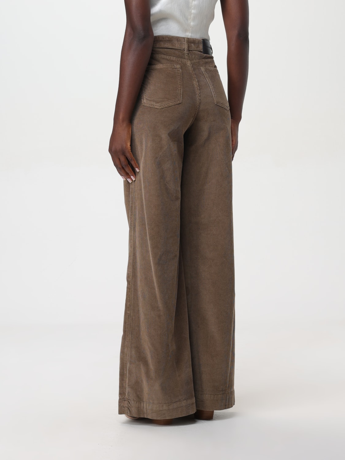 PINKO PANTS: Pants woman Pinko, Dark - Img 2