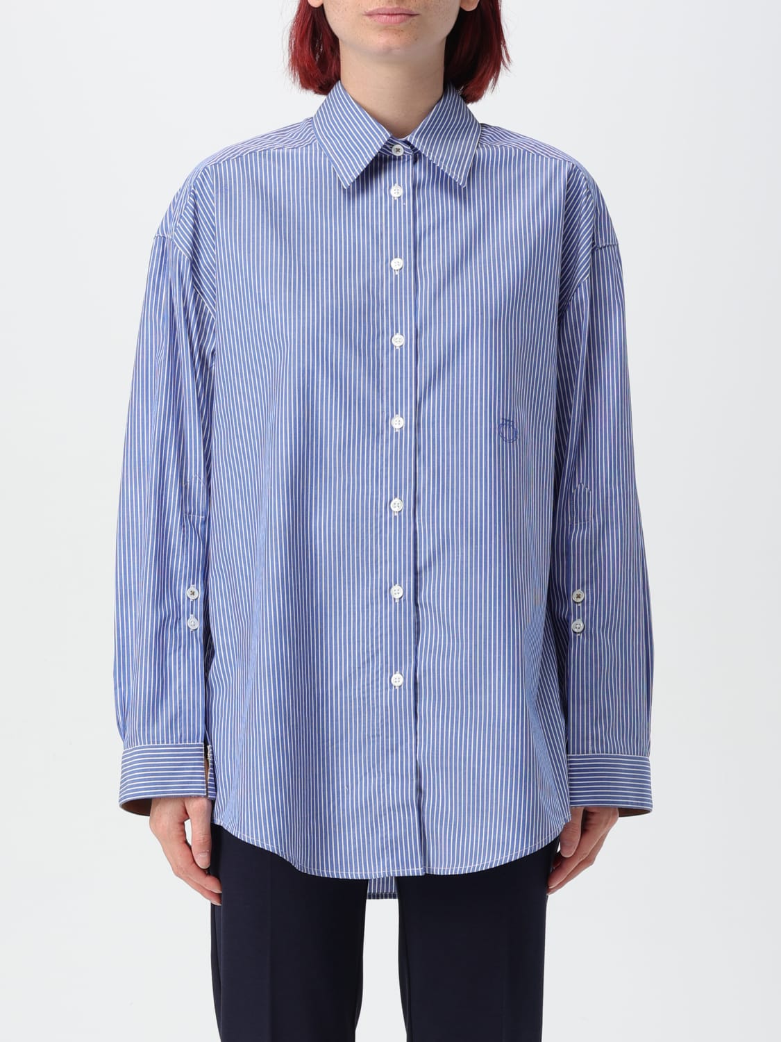 PINKO SHIRT: Shirt woman Pinko, Blue - Img 1