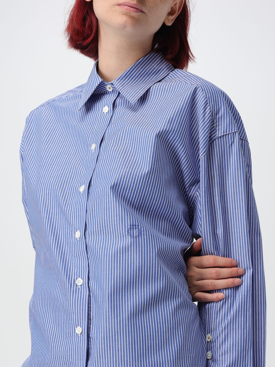 PINKO SHIRT: Shirt woman Pinko, Blue - Img 3