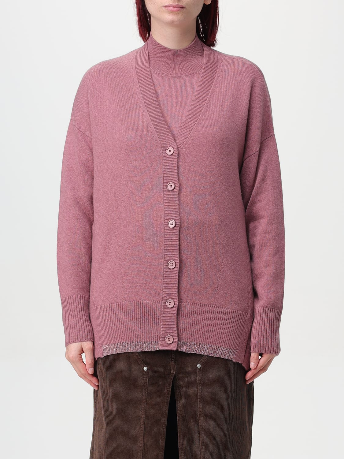 PINKO CARDIGAN: Sweater woman Pinko, Pink - Img 1