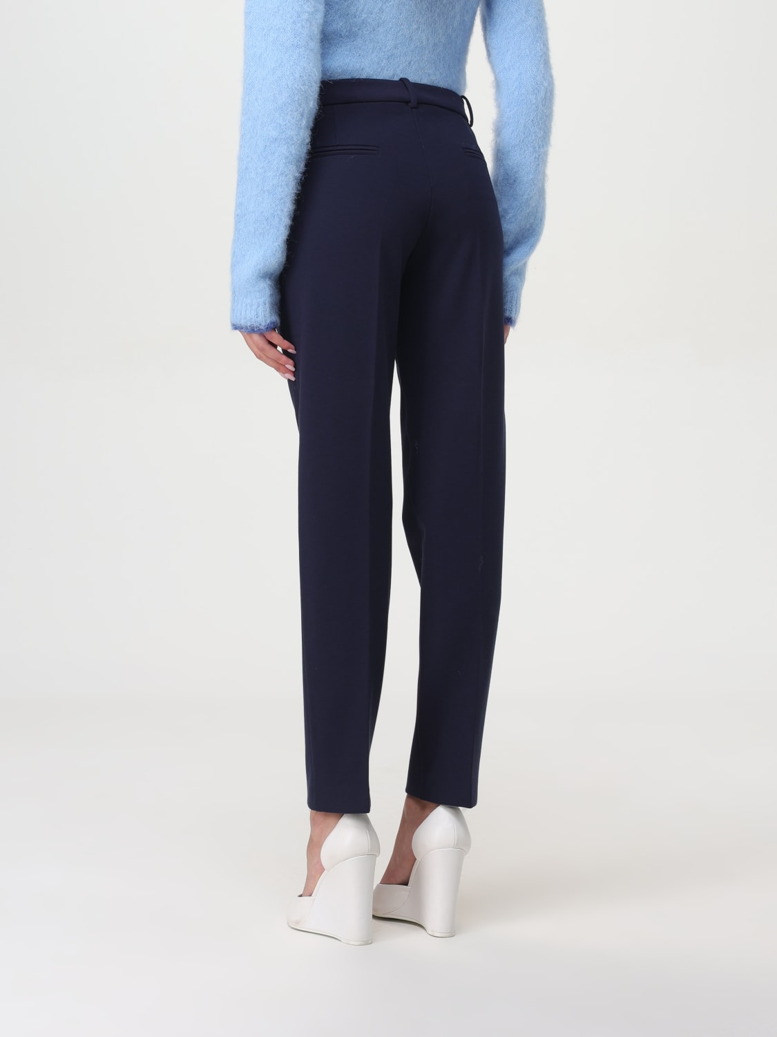 PINKO PANTS: Pants woman Pinko, Blue - Img 2