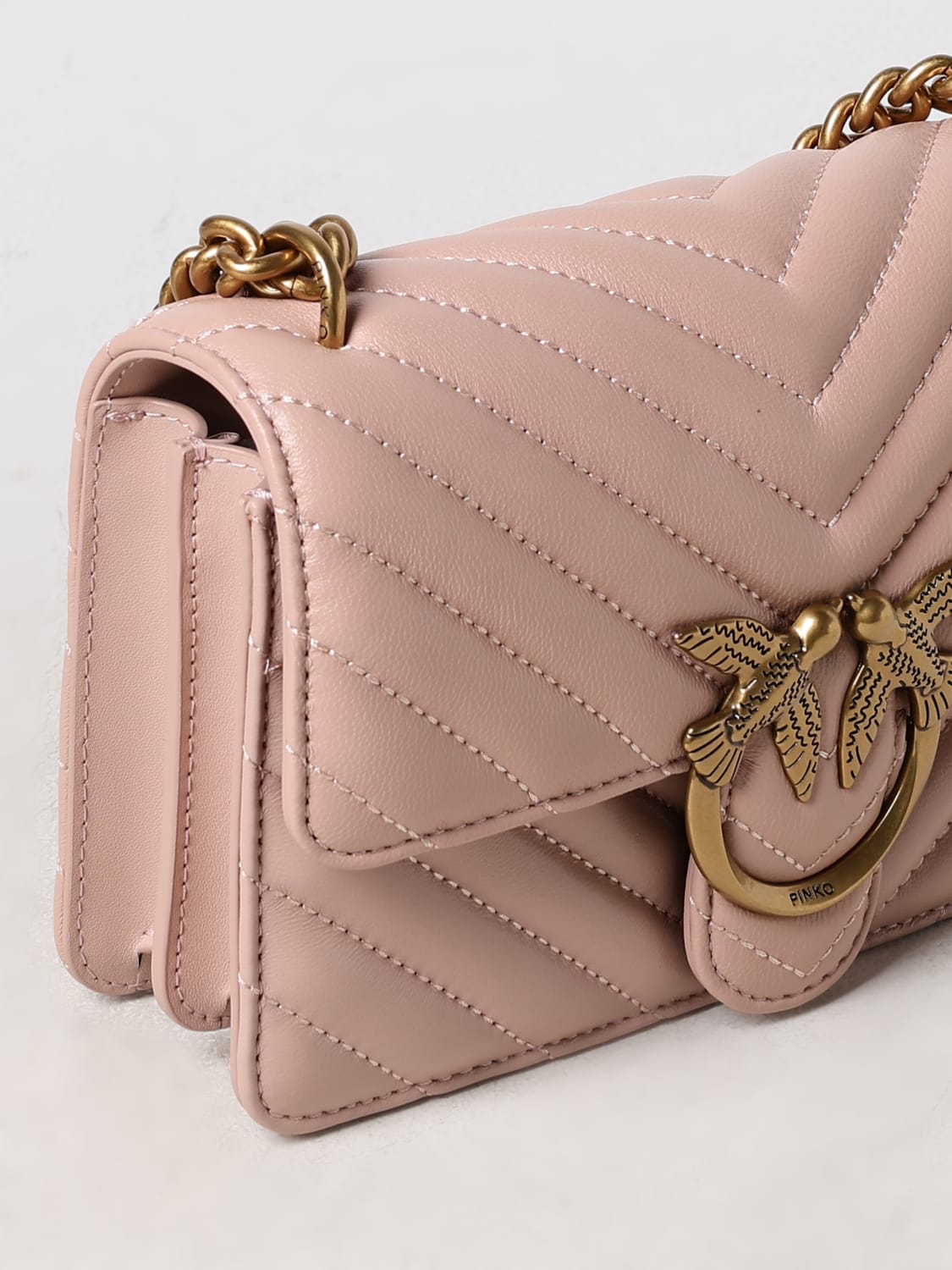 バッグ・カバンその他 PINKO Woman Mini bag Pink 100067A0GK O81Q PINKO Borsa a spalla LOVE BOX BAG FL MINI rosa da donna