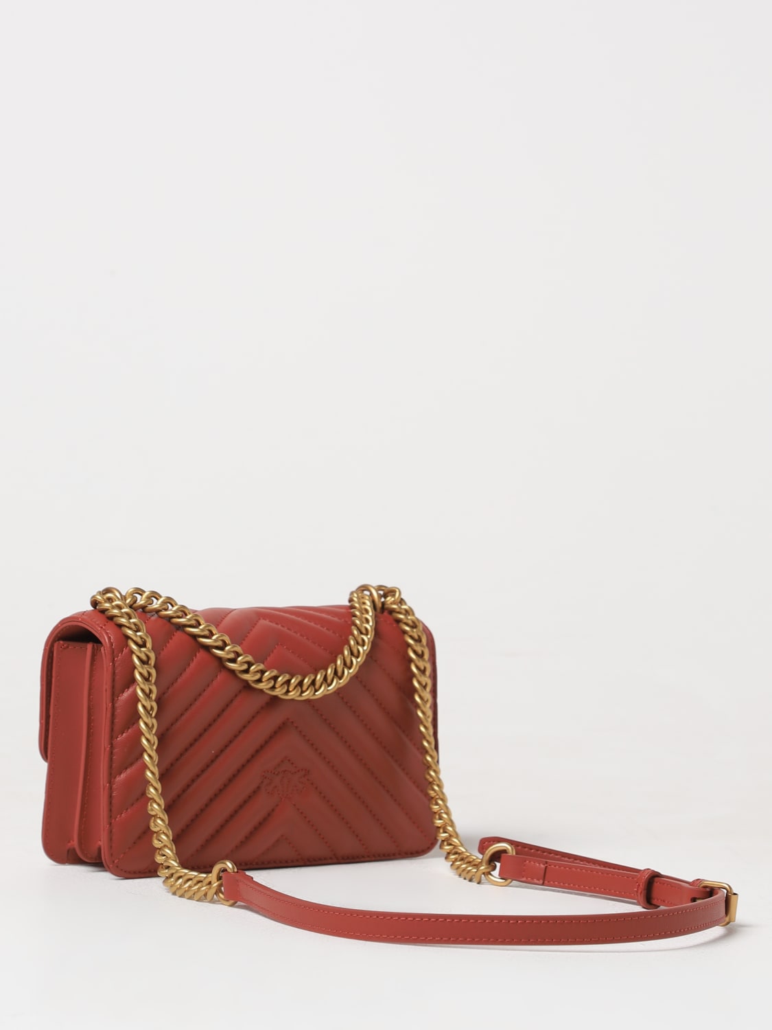 PINKO MINI BAG: Shoulder bag woman Pinko, Red - Img 2