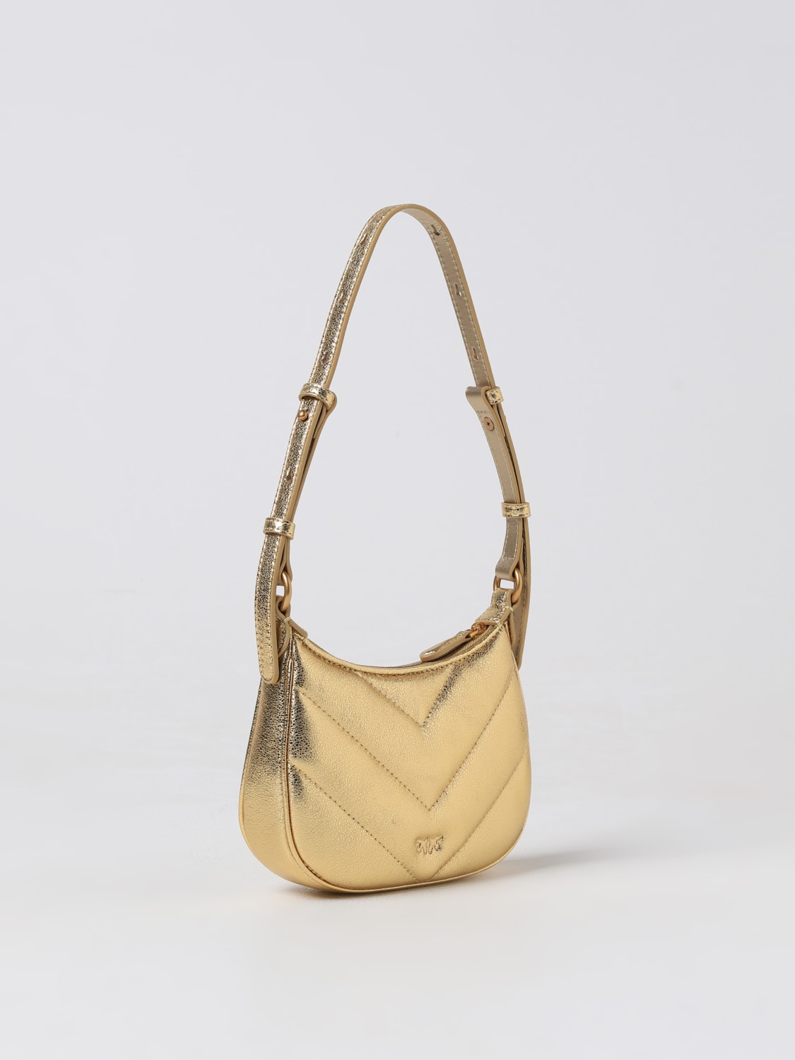 PINKO MINI BAG: Shoulder bag woman Pinko, Gold - Img 2