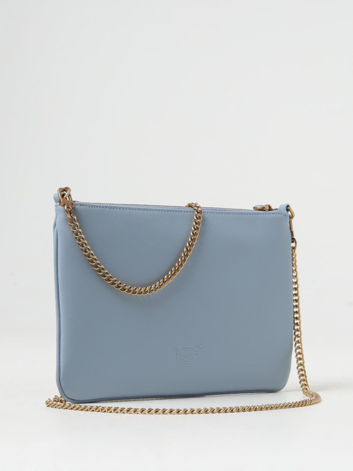 PINKO MINI-TASCHE: Schultertasche damen Pinko, Hellblau - Img 2