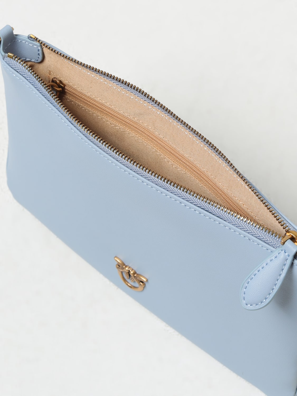 PINKO MINI-TASCHE: Schultertasche damen Pinko, Hellblau - Img 3