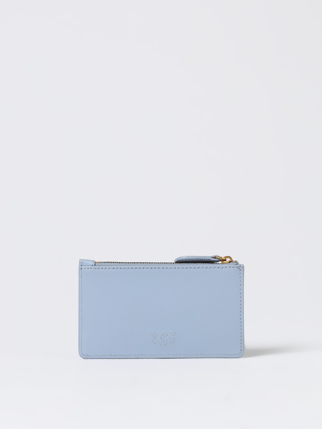 PINKO WALLET: Pinko women's cardholder, Gnawed Blue - Img 2