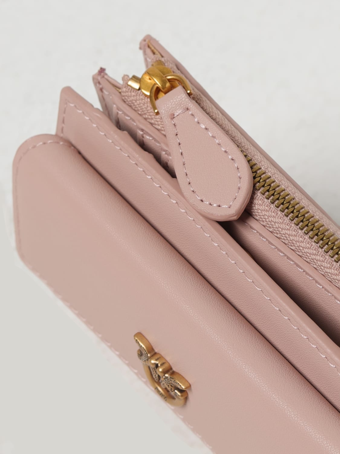 PINKO WALLET: Shoulder bag woman Pinko, Blush Pink - Img 4