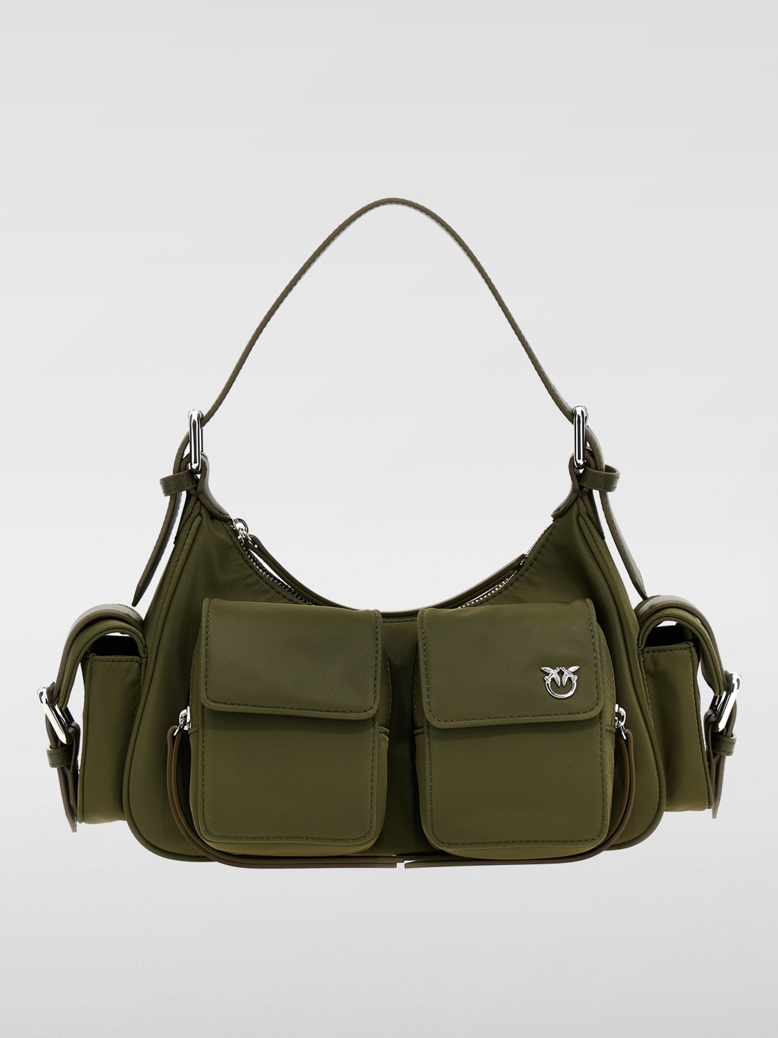 PINKO SHOULDER BAG: Shoulder bag woman Pinko, Green - Img 1