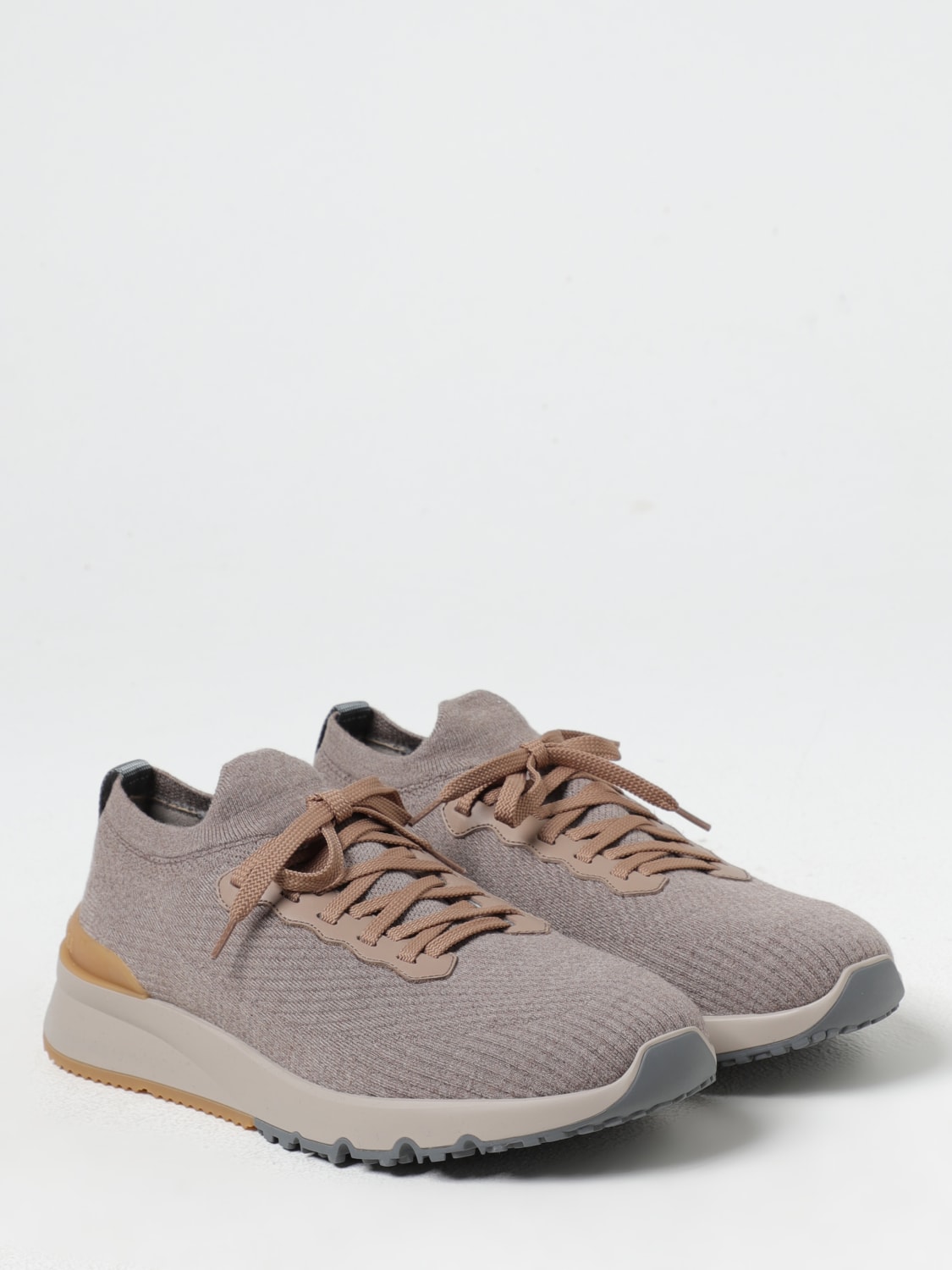 BRUNELLO CUCINELLI SNEAKERS: Sneakers men Brunello Cucinelli, Dove Grey - Img 2