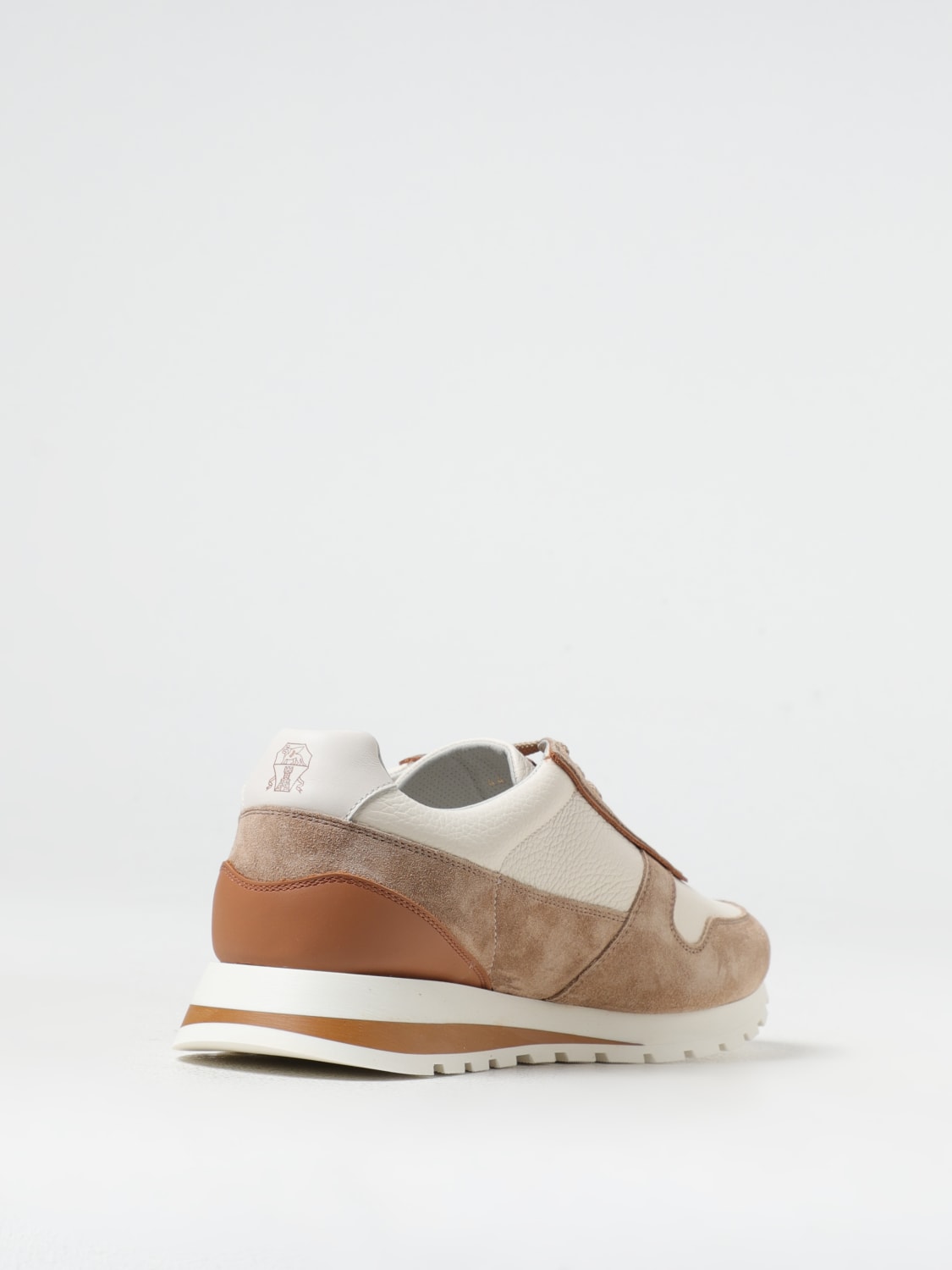 BRUNELLO CUCINELLI SNEAKERS: Sneakers men Brunello Cucinelli, Beige - Img 3