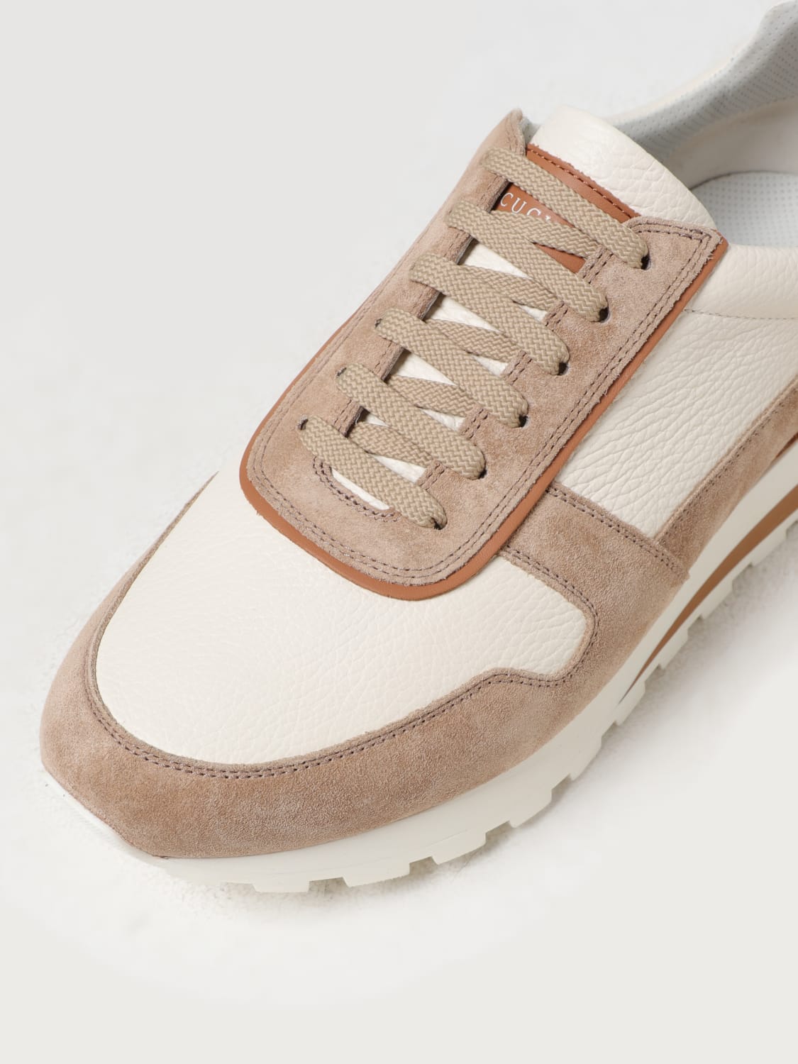 BRUNELLO CUCINELLI SNEAKERS: Sneakers men Brunello Cucinelli, Beige - Img 4