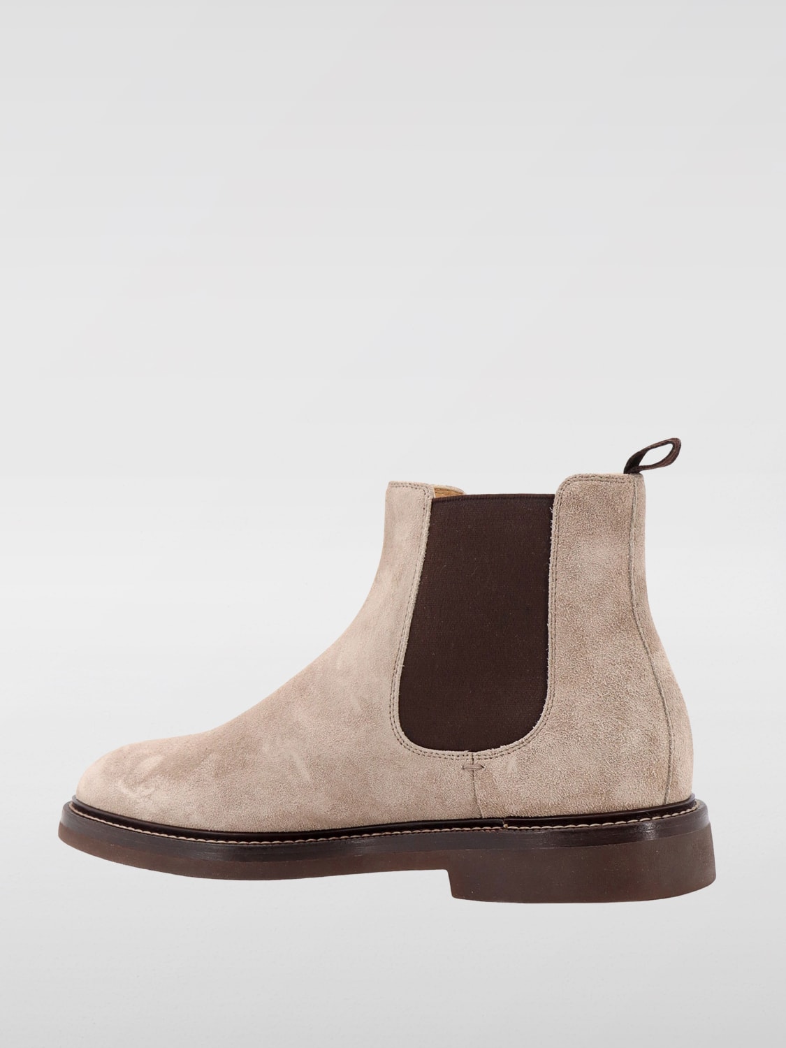 BRUNELLO CUCINELLI BOOTS: Shoes men Brunello Cucinelli, Beige - Img 3