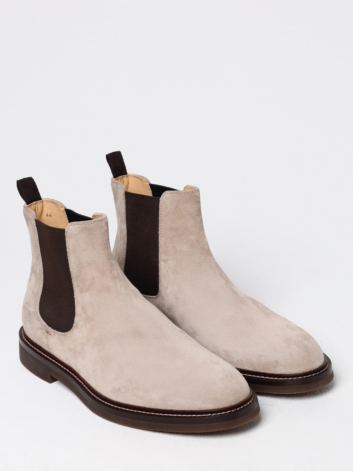 BRUNELLO CUCINELLI BOOTS: Shoes men Brunello Cucinelli, Sand - Img 2