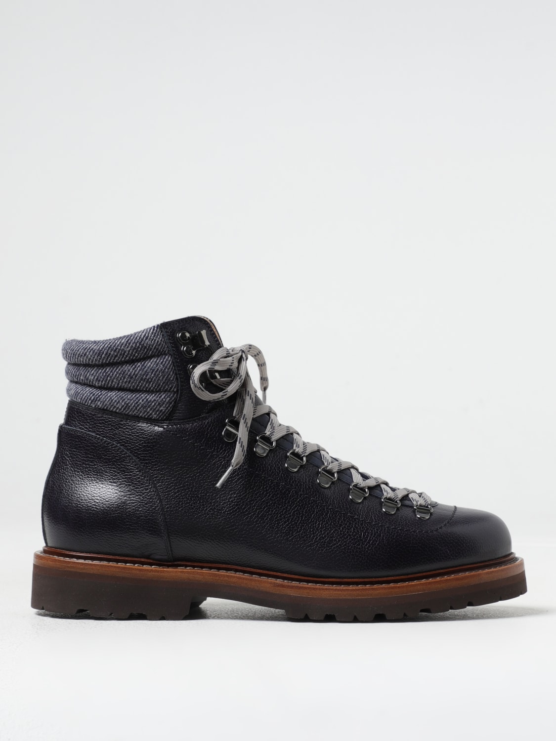 BRUNELLO CUCINELLI BOOTS: Shoes men Brunello Cucinelli, Blue - Img 1