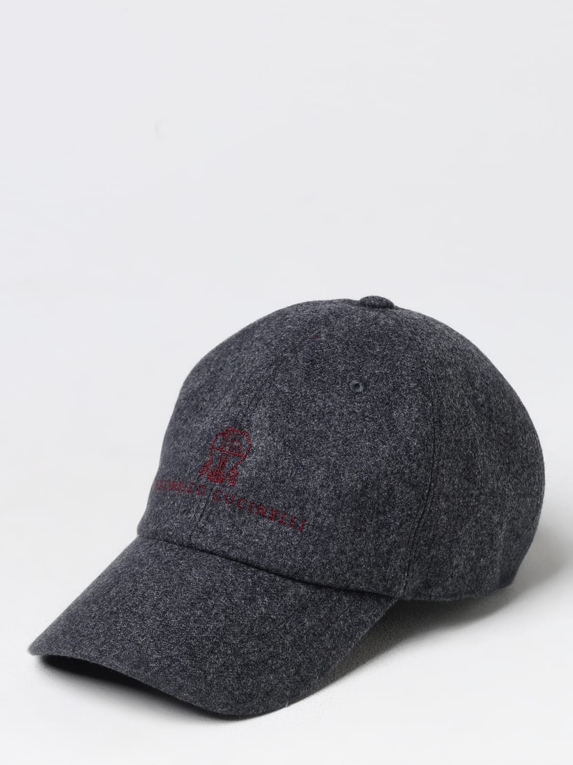 BRUNELLO CUCINELLI HAT: Hat men Brunello Cucinelli, Charcoal - Img 1