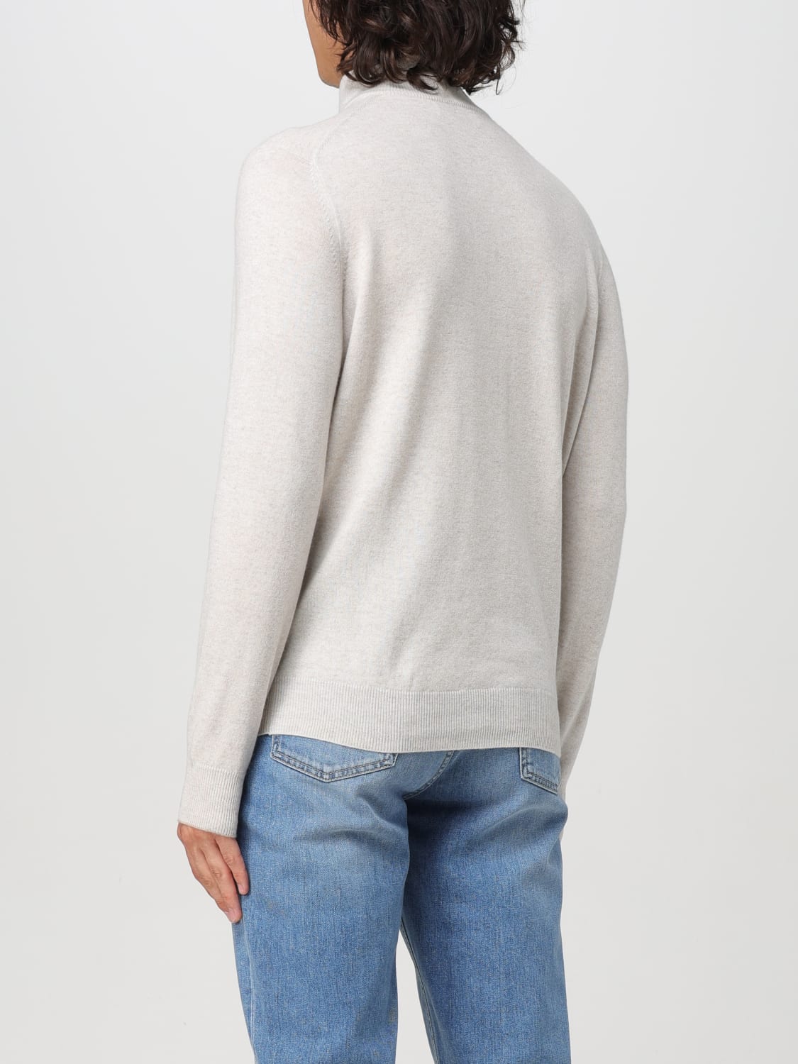 BRUNELLO CUCINELLI SWEATER: Sweater men Brunello Cucinelli, Grey - Img 3