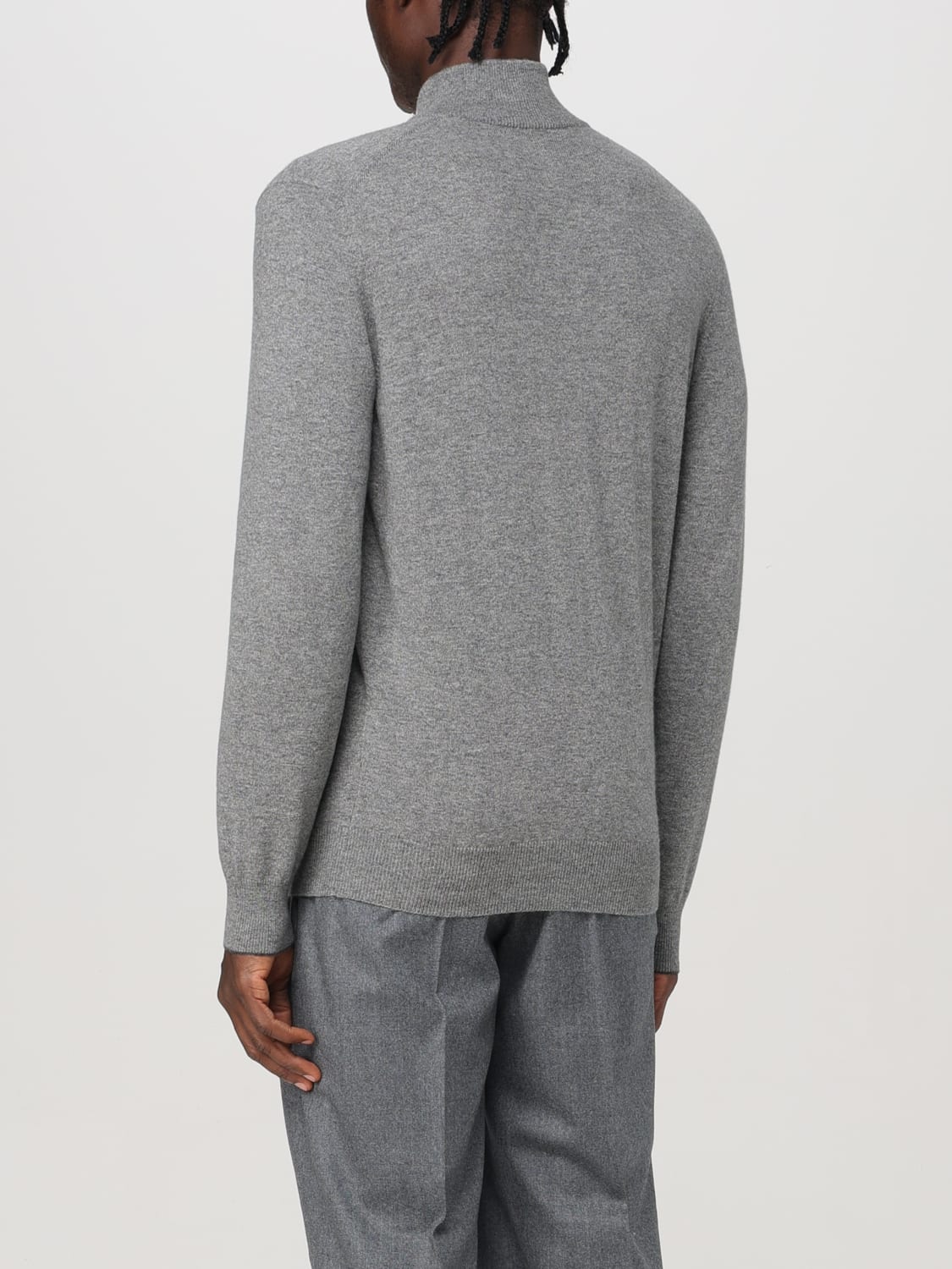 BRUNELLO CUCINELLI SWEATER: Sweater men Brunello Cucinelli, Charcoal - Img 3