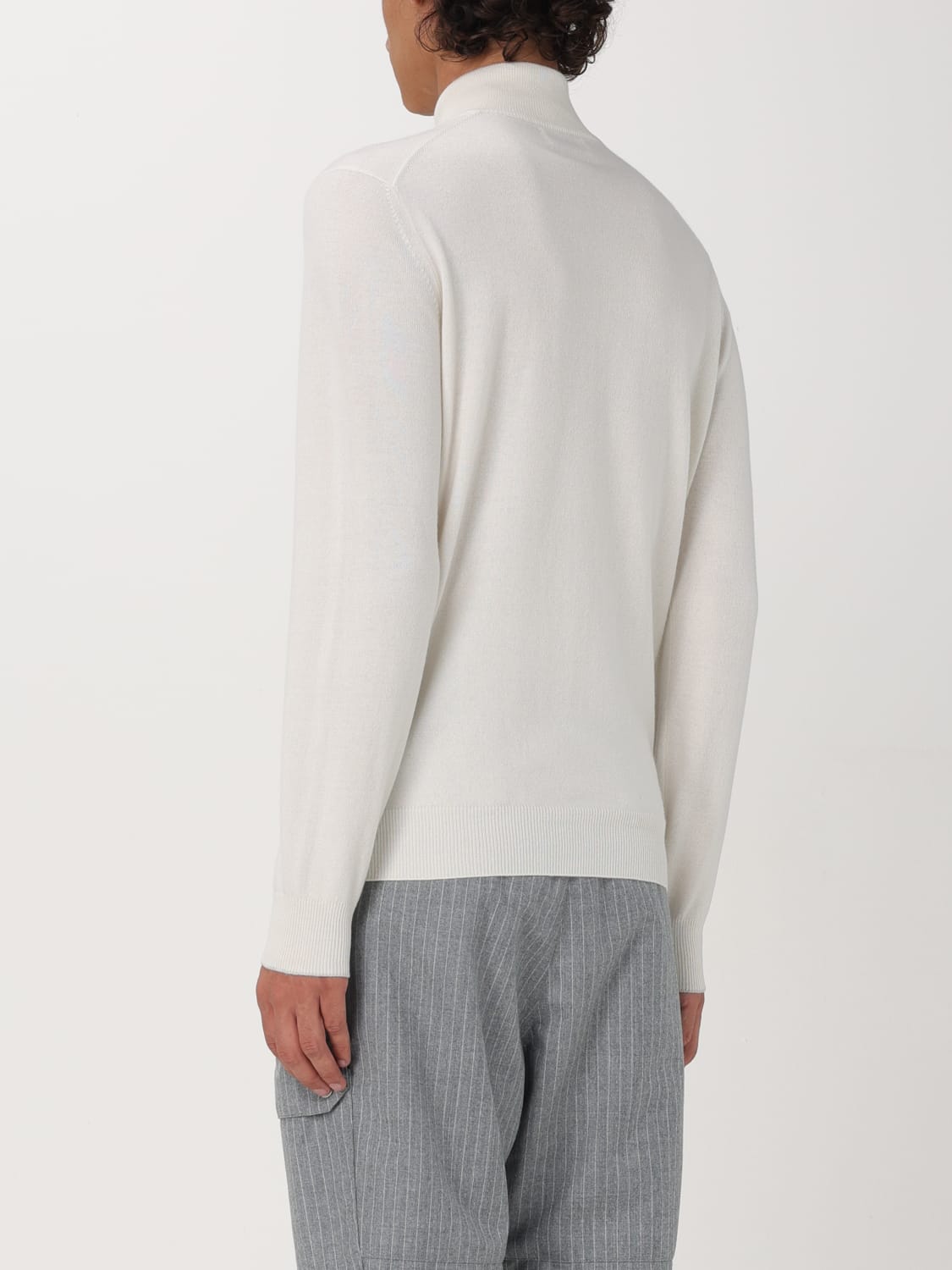 BRUNELLO CUCINELLI SWEATER: Sweater men Brunello Cucinelli, Smoke Grey - Img 3